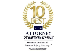 Client Satisfaction / American Institute of Personal Injury Attorneys - Badge